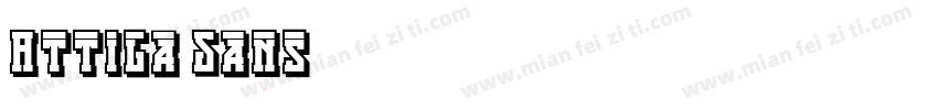 Attila Sans字体转换